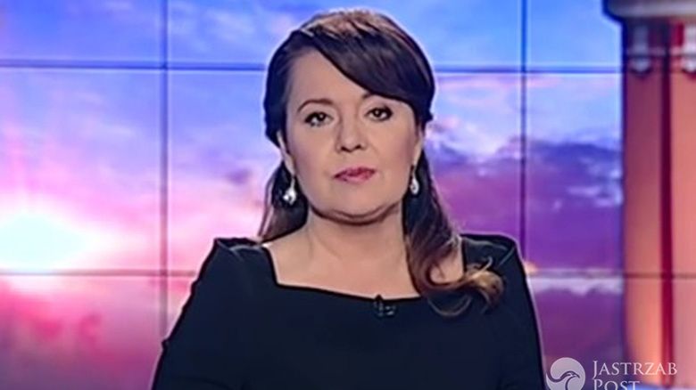 Danuta Holecka w Wiadomościach (2016) fot. screen z youtube.com