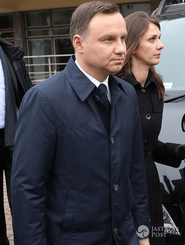 Andrzej Duda na pogrzebie Zyty Gilowskiej