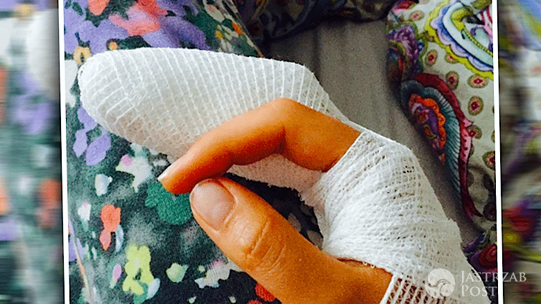 Julia Rosnowska miała wypadek