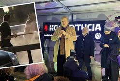 O "kle wieloryba" na proteście sędziów w Warszawie. Zaskakujące słowa prawnika