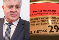 Wyszła na jaw tajemnica Jurgiela i świńskiego lobby. Tak wyglądają konserwy z ASF