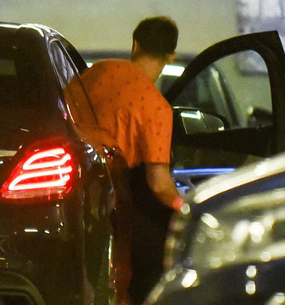 Daniel Martyniuk w swoim luksusowym mercedesie