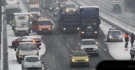 Karambol na A4 i utrudnienia w Katowicach
