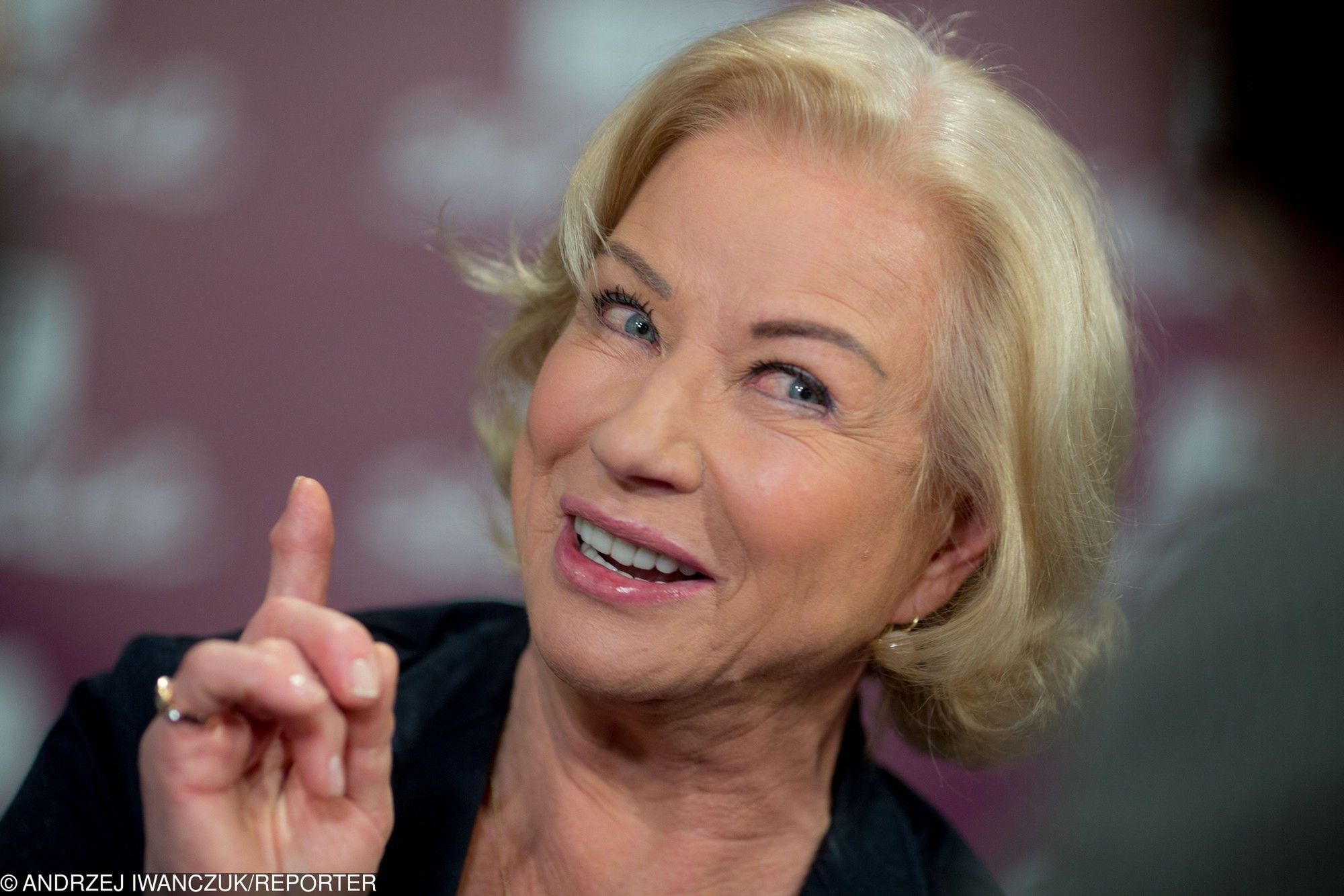Bożena Dykiel wciąż jest bardzo aktywna