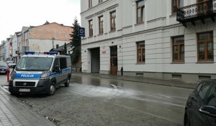 Tragedia w Kielcach. Samopodpalenie przed komisariatem