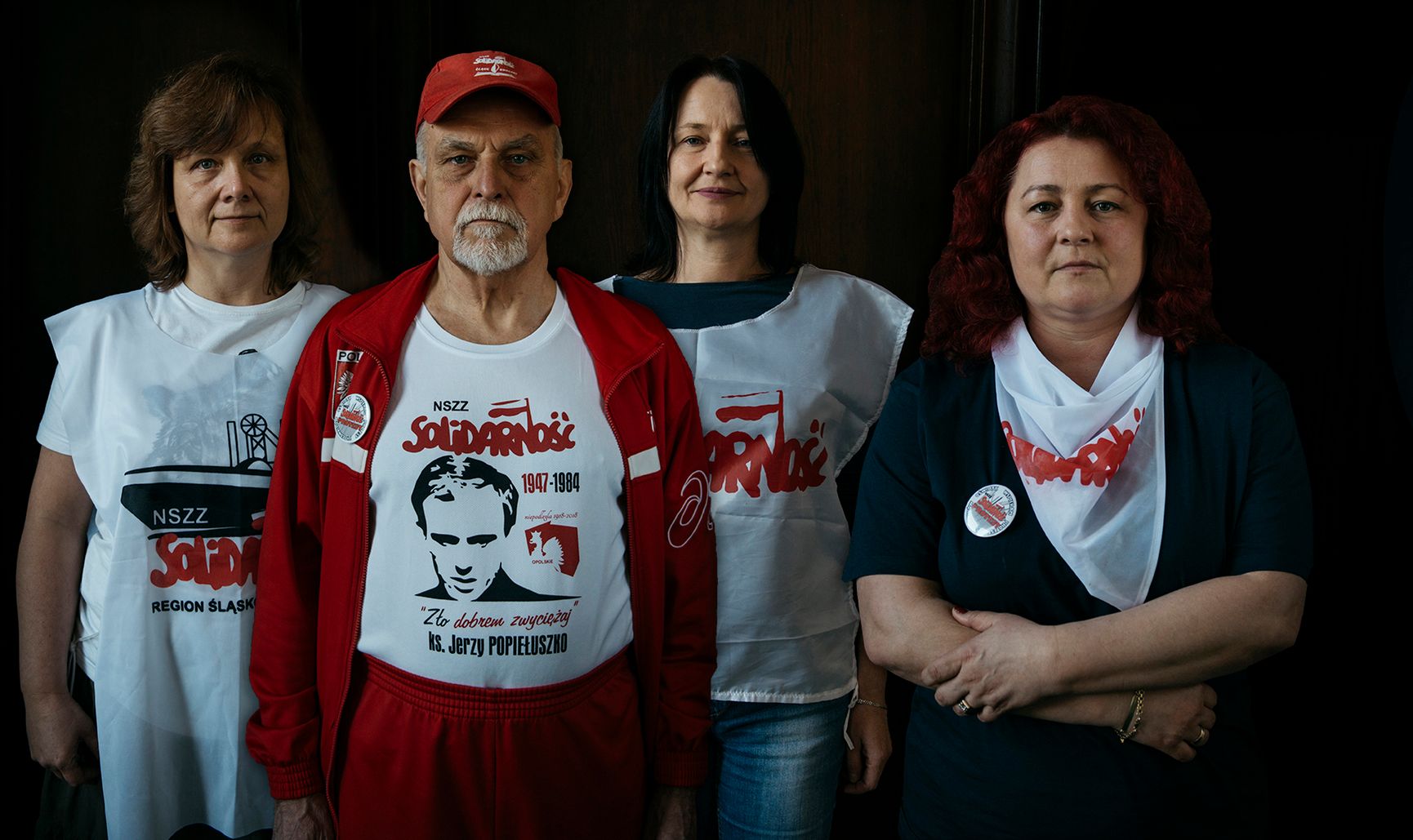 Monika Ćwiklińska, Piotr Pakosz, Agata Adamek i Ewa Sroka.