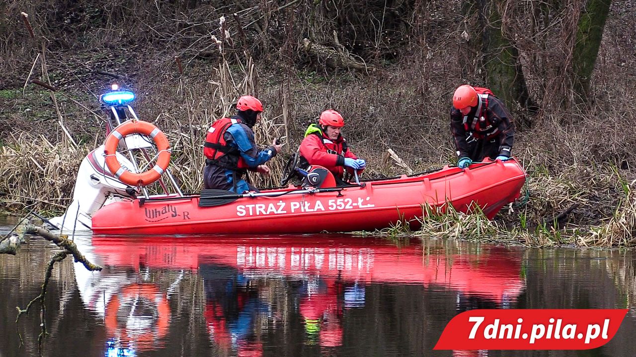 Strażacy szukali w rzece, a 20-latek był już w domu