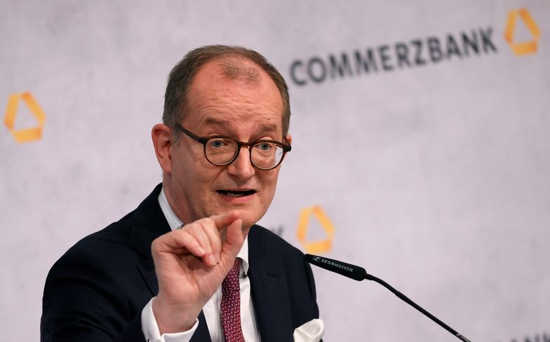 Martin Zielke stoi na czele niemieckiego Commerzbanku.