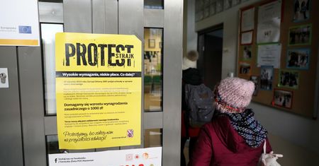 Strajk nauczycieli. Rodzice mogą wziąć wolne na protest
