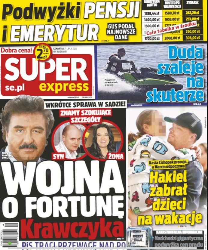 Okładka Super Expressu