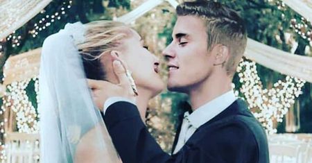 Justin Bieber uczcił rocznicę ślubu z Hailey, niepublikowanym zdjęciem z uroczystości. Zjawiskowo!