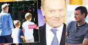 Donald Tusk pokazał wnuka. Tak wygląda syn Michała Tuska. Nie widzieliśmy go od lat. Nieźle się zmienił