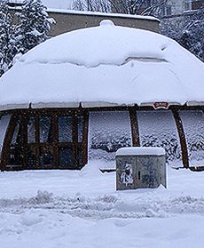 Zielona Góra pod śniegiem
