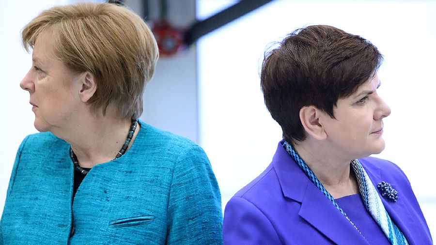 Angela Merkel i Beata Szydło