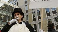 Protest we Frankfurcie