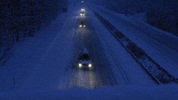 Zasypane niemiecki autostrady