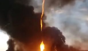 "Firenado" na niebie. Nietypowe zjawisko w Wielkiej Brytanii