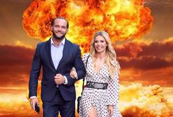 Doda pozuje z mężem na tle płomieni