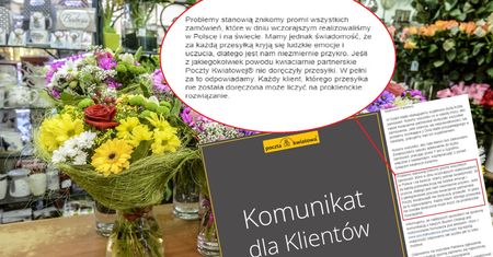 Poczta Kwiatowa nie dała rady w Dzień Matki. "Jest nam przykro"