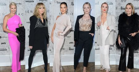 Gwiazdy na pokazie Macieja Zienia: Małgorzata Kożuchowska, Marina, Barbara Kurdej-Szatan, Maffashion