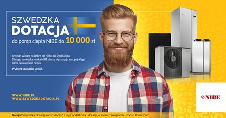 Nawet 10 000 zł dotacji do pomp ciepła NIBE
