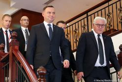 Prezydenci Polski i Niemiec rozmawiali o reparacjach. "Rozmaite aspekty"