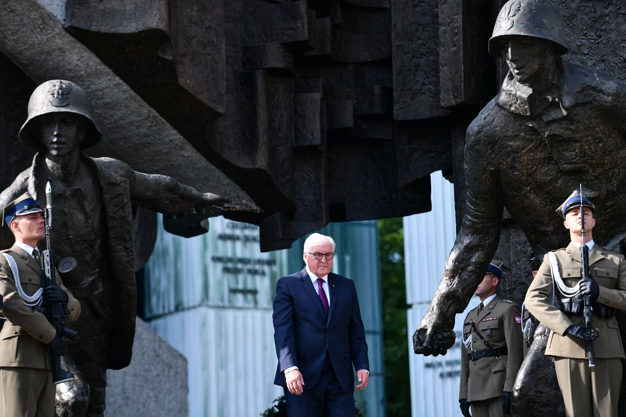 Frank-Walter Steinmeier ostatnio odwiedził Polskę w maju 2017 r.