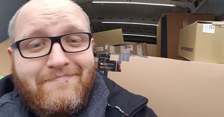 Renifery Świętego Mikołaja. Kurierzy o swojej pracy przed Bożym Narodzeniem