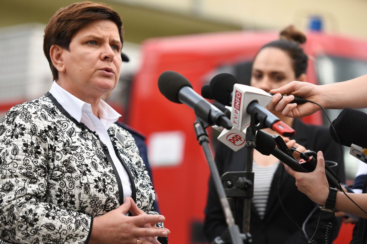 Premier Szydło: dziękuję państwu za ten solidaryzm