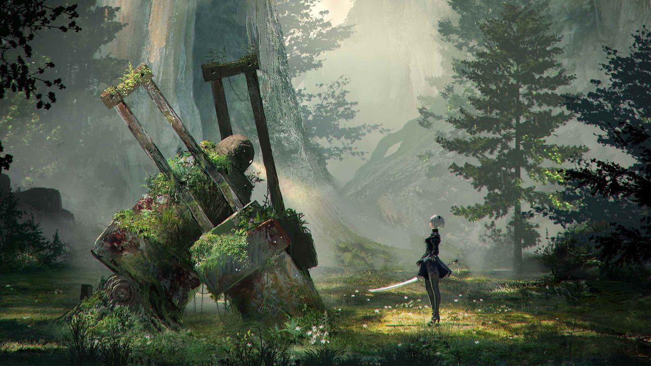 Nier: Automata - recenzja. Homo sum?