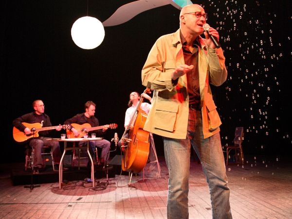 „Stachura” spektakl muzyczny w wykonaniu Piotra Machalicy i Roberta Dorosławskiego w Teatrze Atelier w Sopocie