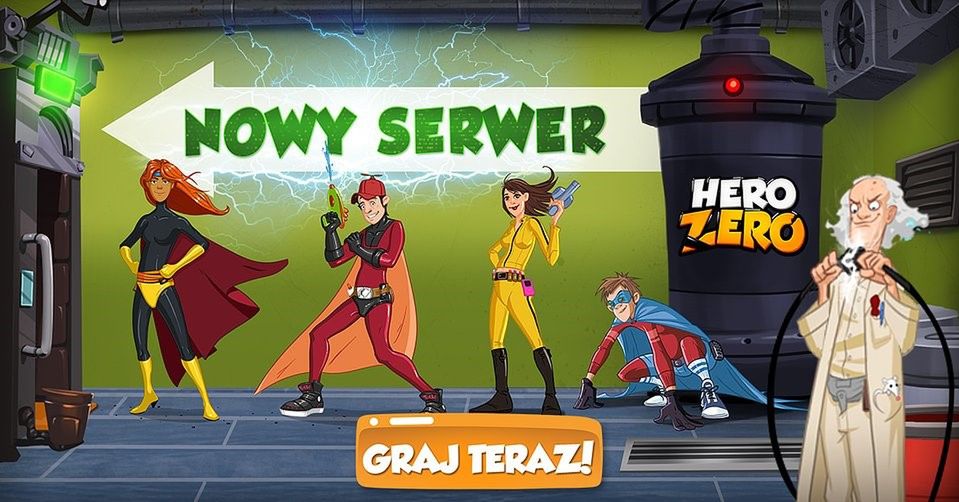 Przepustki sezonowe i nowy polski serwer w Hero Zero!