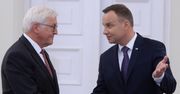 Andrzej Duda starł się z prezydentem Niemiec. "Nie jesteśmy naiwni"