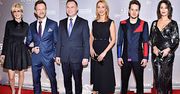 Gwiazdy na premierze filmu "Kurier": Cezary Pazura, Anna Kalczyńska, Krzysztof Zalewski, Andrzej Duda