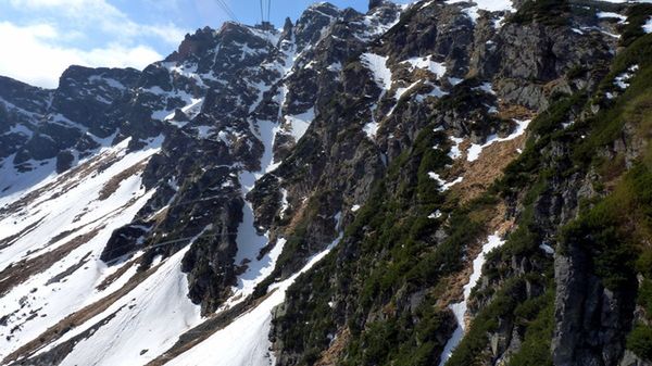 Widok na Kasprowy Wierch