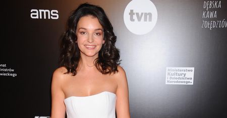 "Piłsudski". Maria Dębska na premierze filmu wyglądała zjawiskowo