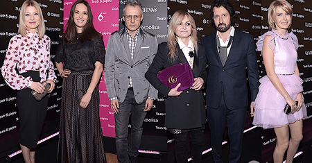 Plejada gwiazd na premierze spektaklu "Ożenek": Edyta Pazura, Monika Olejnik, Anna Czartoryska [GALERIA]