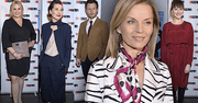 Gwiazdy na premierze sztuki "Ludzie Inteligentni": Małgorzata Foremniak, Mateusz Banasiuk, Elżbieta Romanowska, Bovska