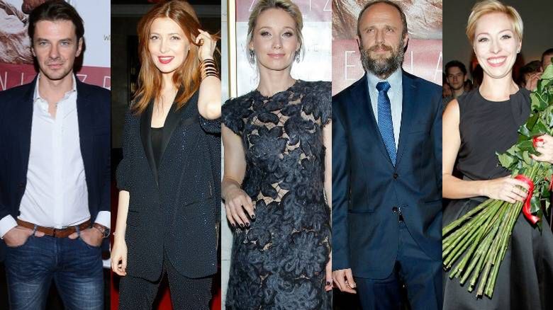 Gwiazdy na premierze filmu "Zbliżenia"