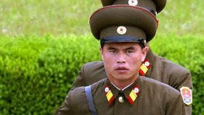 Północnokoreańscy żołnierze