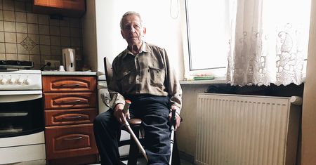 Po akcji zbiórki pieniędzy na wynajem mieszkania czuje wstyd, ale i wdzięczność. Pojechałam porozmawiać z panem Włodzimierzem