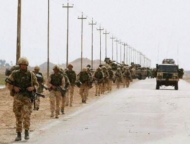 Siły koalicji zbliżają się do Bagdadu