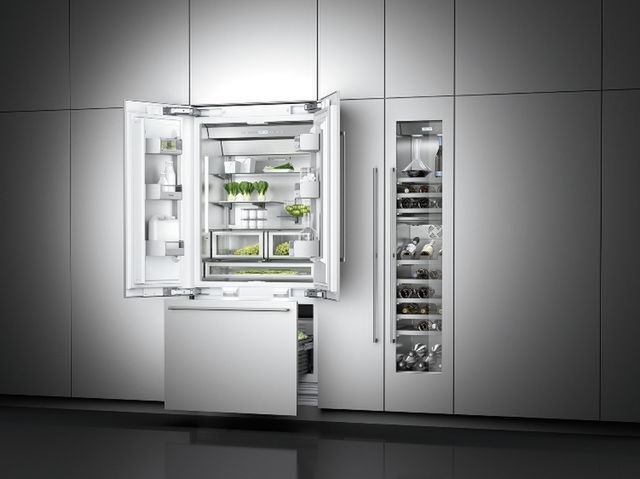 Gaggenau Vario 400 - lodówki z automatycznie przesuwanymi półkami