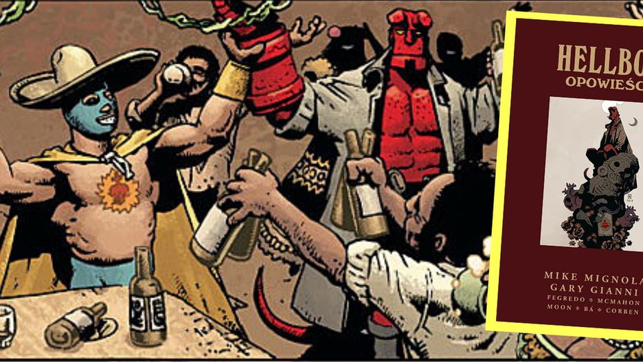"Hellboy. Opowieści" ukazał się w lutym 2020 r. nakładem wydawnictwa Egmont