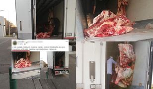 8 godzin przy ulicy. Rozładunek mięsa z Polski w Wiedniu