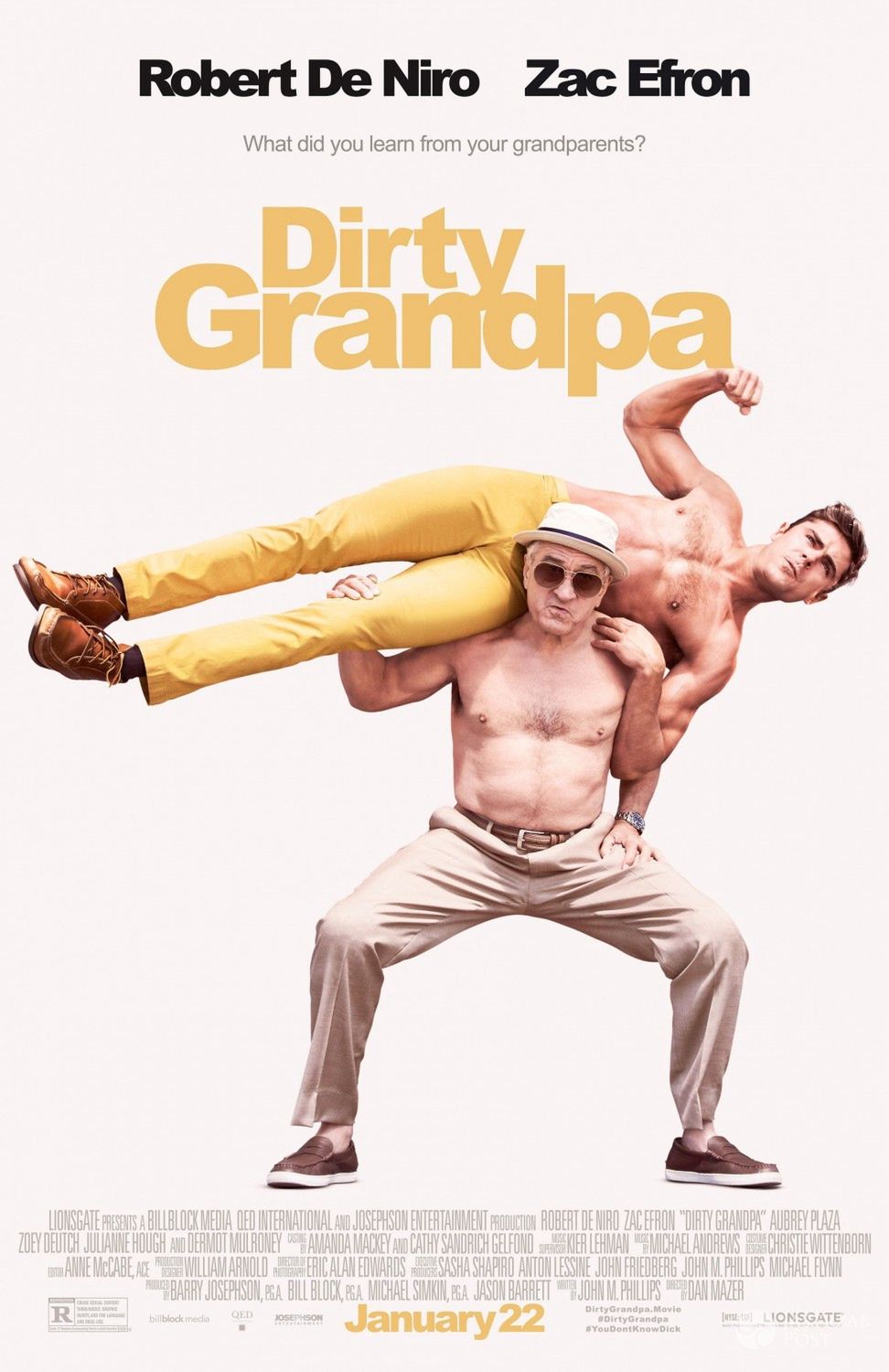 "Co ty wiesz o swoim dziadku?" - plakat filmu