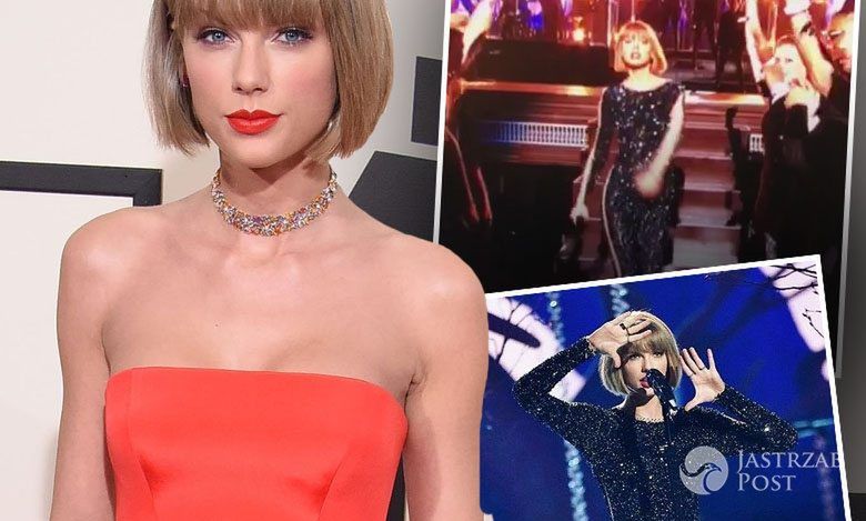 Kreacje i występ Taylor Swift na gali Grammy 2016 (fot. ONS, Instagram)