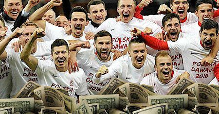 FIFA nieźle zapłaci Polakom za porażkę! Znamy wysokość premii dla naszych piłkarzy za Mundial 2018!