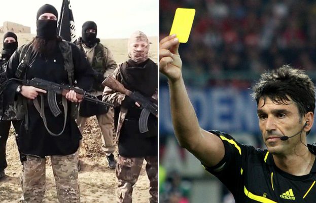 ISIS wyrzuca sędziów piłkarskich. Powód? Nie stosują się do szariatu