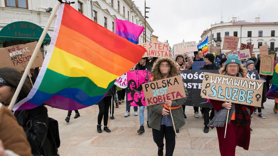 Środowiska LGBT na lubelskiej Manifie
